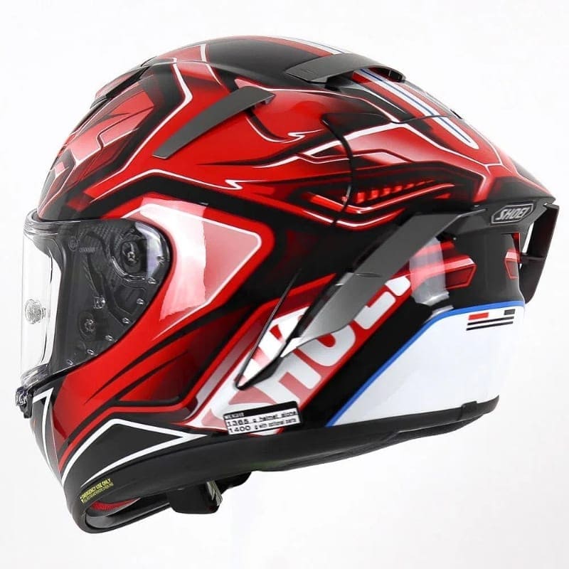 2021 shoei x14 Pinlock Helmet Visor Fit X-14 RF-1200 Track certified by the fastest rider on the planet Shoei X-Fourteen Helmet - Black