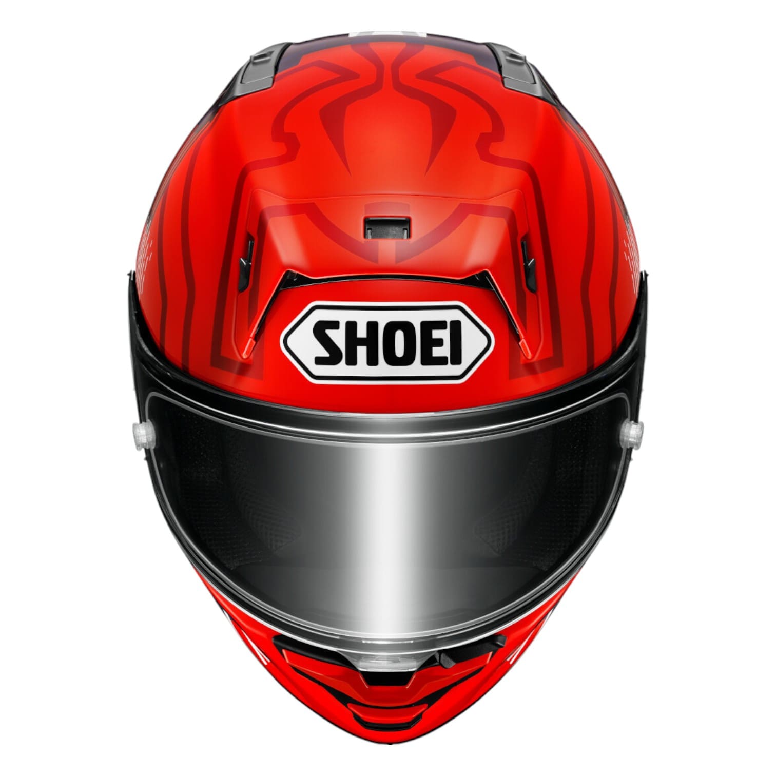 Capacete SHOEI X-SPR Pro Marquez 8 TC-1 em vista frontal